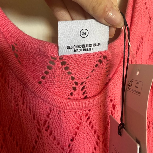 Rue Stiic Pink Crochet Dress - Picture 5 of 8